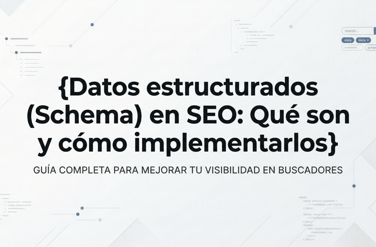 Datos Estructurados (Schema)