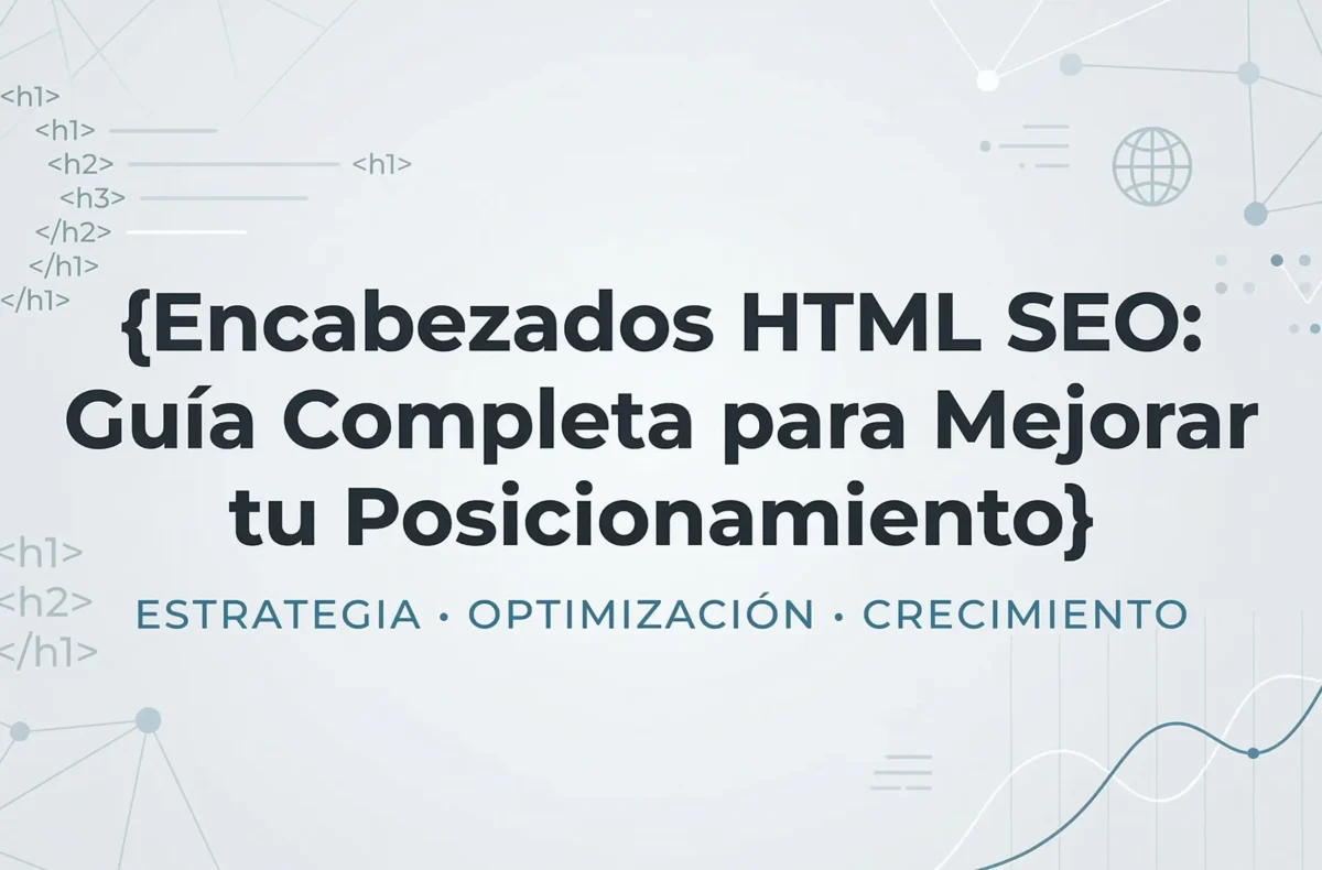 Encabezados HTML SEO