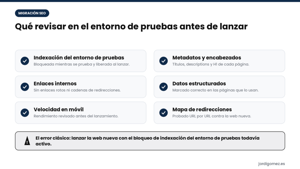 Migración web SEO